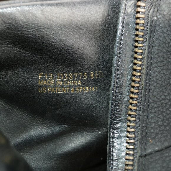 Cole Haan Womens Cassidy Boots Size 8.5 Black Nubuck Block Heel Booties Comfy - Picture 10 of 12